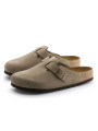 Birkenstock Boston Soft Footbed Suede Taupe - 2