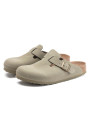 Birkenstock Boston Vegan Birkibuc Khaki - 2