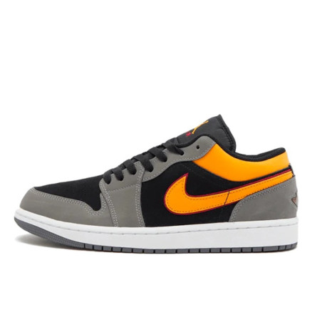 Air Jordan 1 Low Black Vivid Orange - 1