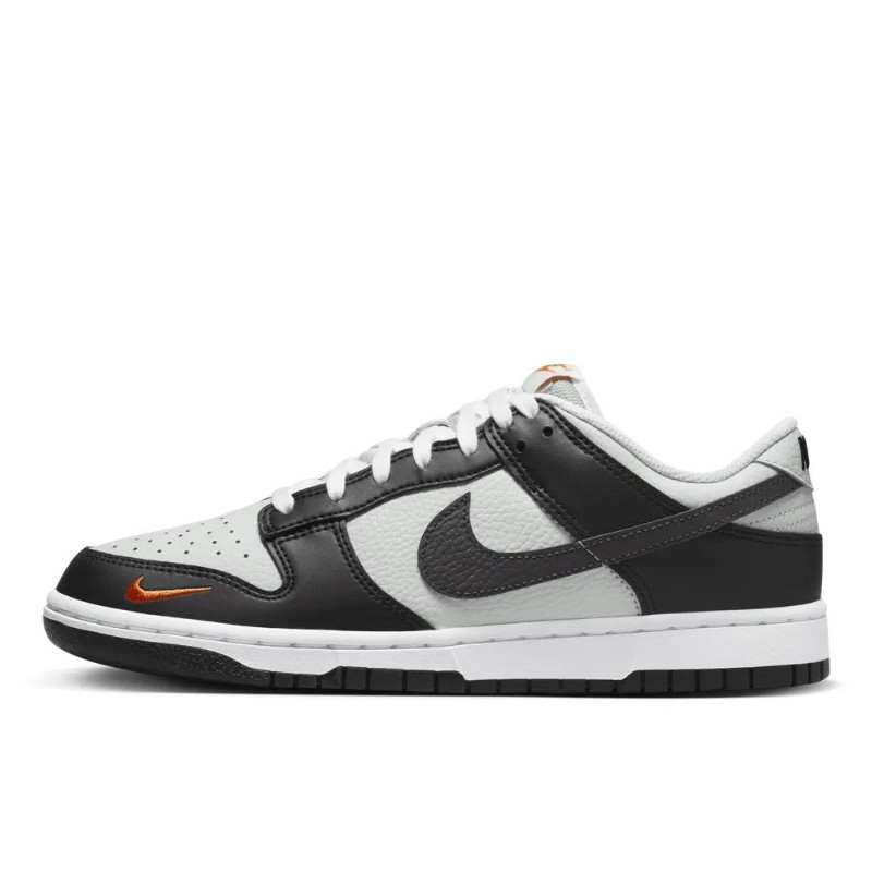 Nike Dunk Low Black Grey Orange - 1