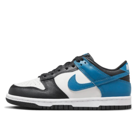 Nike Dunk Low White Blue Black - 1