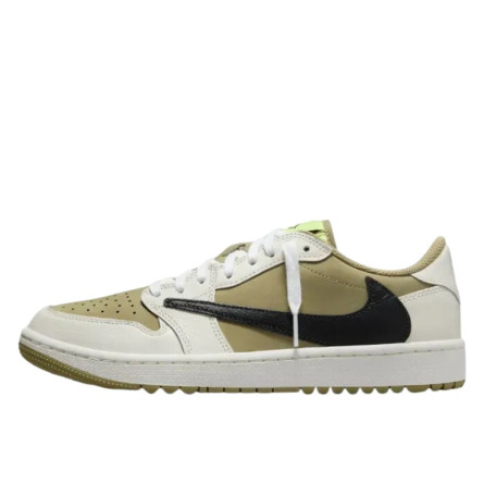 Air Jordan 1 Retro Low Golf Travis Scott Neutral Olive - 1