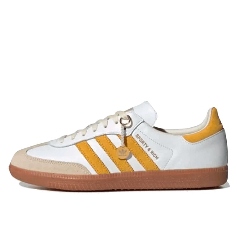 Adidas Samba OG Sporty & Rich White Bold Gold - 1