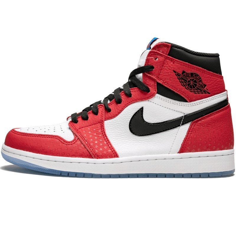 Air Jordan 1 Retro High OG Spiderman--555088-602-Limited Resell 