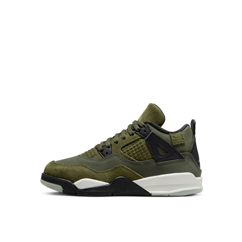 Air Jordan 4 Retro SE Craft Medium Olive Dzieci i niemowlęta - 1