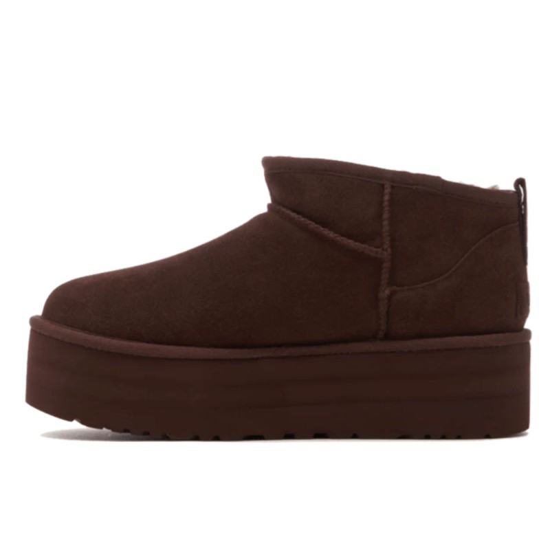 UGG Classic Ultra Mini Plattform Burnt Cedar - 1