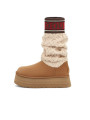 UGG Classic Sweater Letter Boot Chestnut - 2