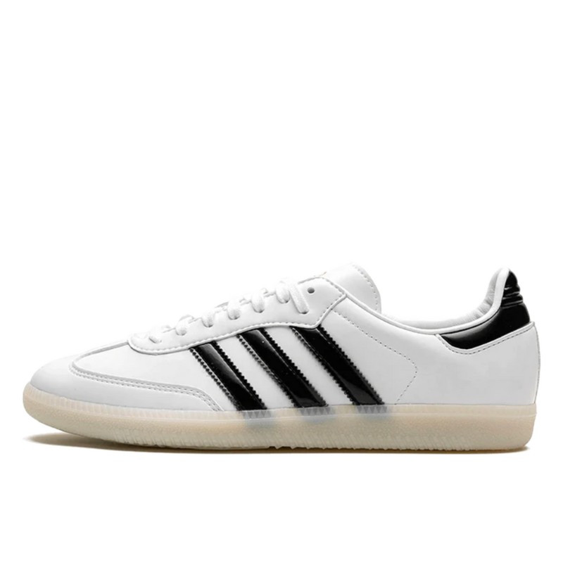 Adidas Samba Jason Dill White Black Patent - 1