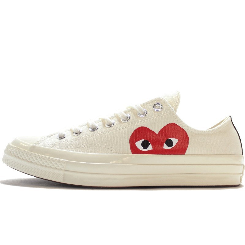 Converse Comme des Garçons Play Blanche Basse - 1