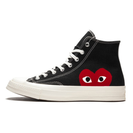 Converse Comme des Garçons Noir Haute - 1
