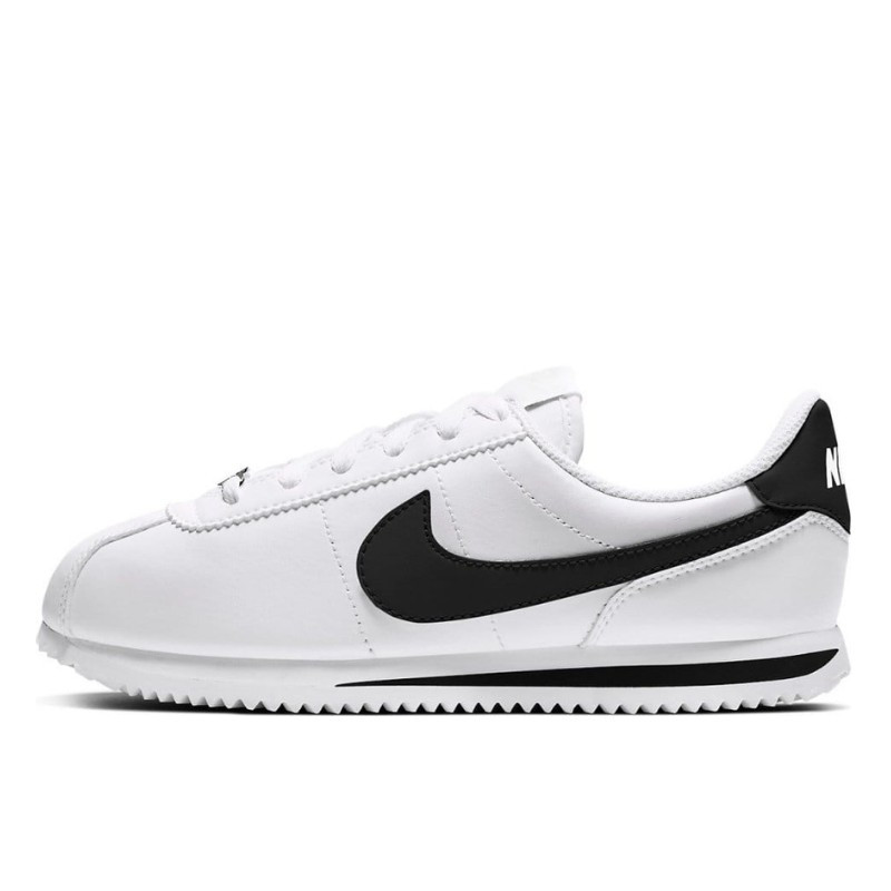 Nike Cortez Basic White Black - 1