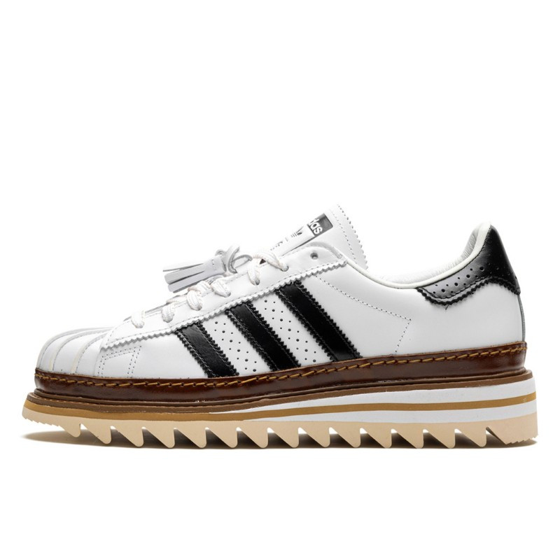 Adidas Superstar CLOT By Edison Chen White Crystal Sand - 1