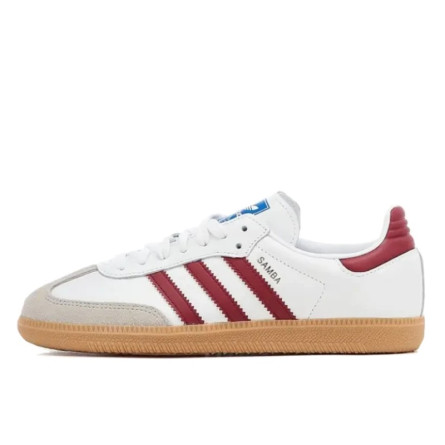 Adidas Samba OG White Burgundy Gum - 2