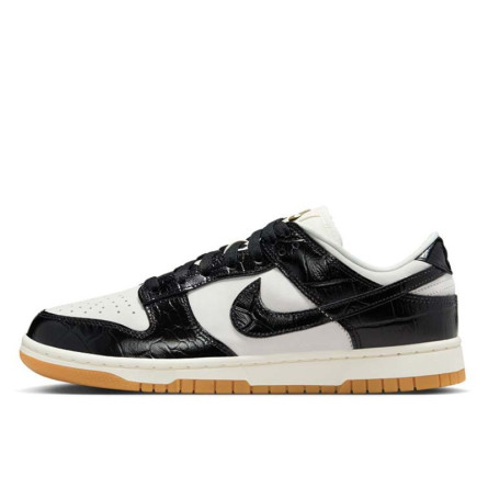 Nike Dunk Low LX Black Croc - 1
