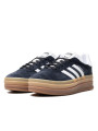 Adidas Gazelle Bold Black White Gum - 2