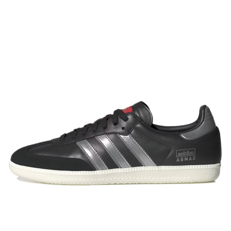 Adidas Samba OG Core Black Silver Metallic - 1