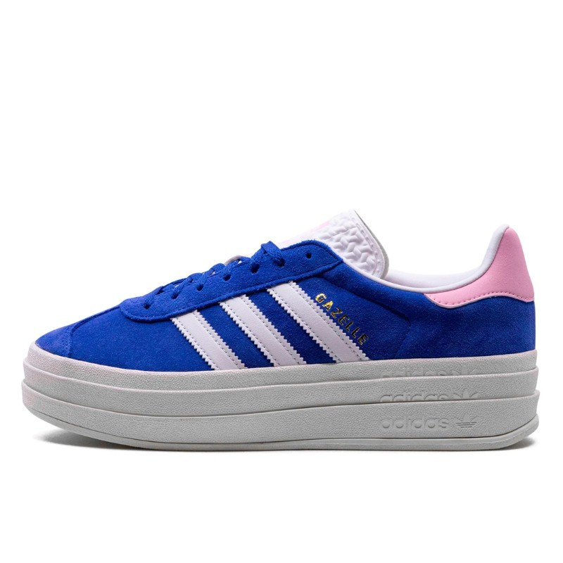 Adidas Gazelle Bold True Pink Semi Lucid Blue - 1