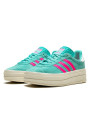 Adidas Gazelle Bold Flash Aqua Lucid Pink - 2
