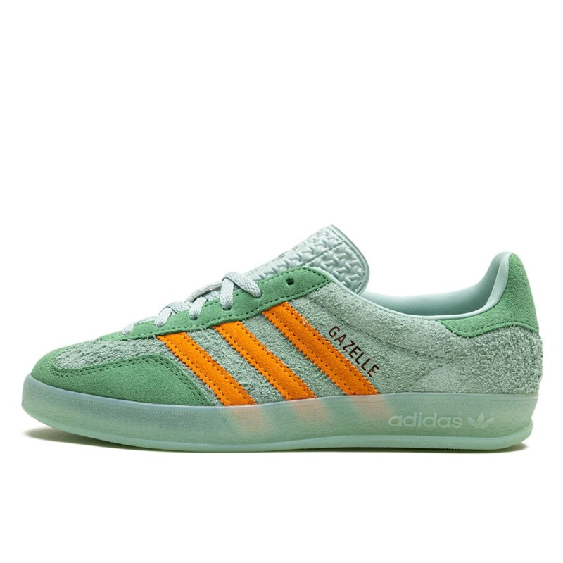 Adidas Gazelle Indoor Hazy Green Yellow - 1