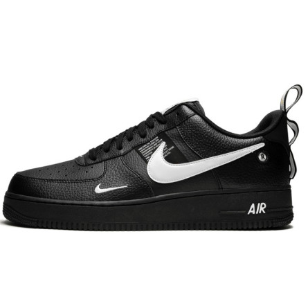 Air Force 1 07 LV8 Utility Black--AJ7747-001-Limited Resell 