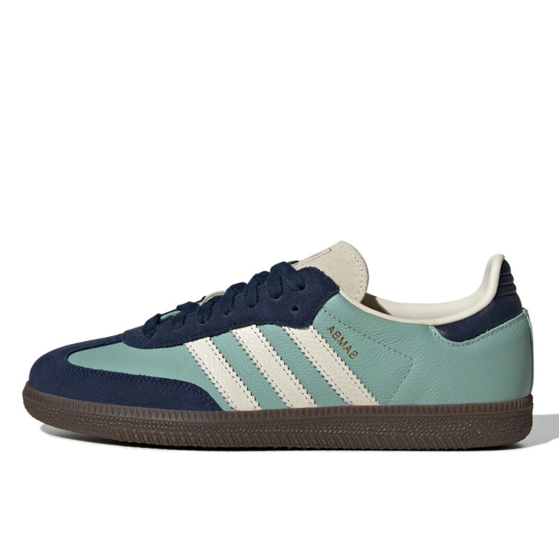 Adidas Samba OG Hazy Green Night Indigo - 1