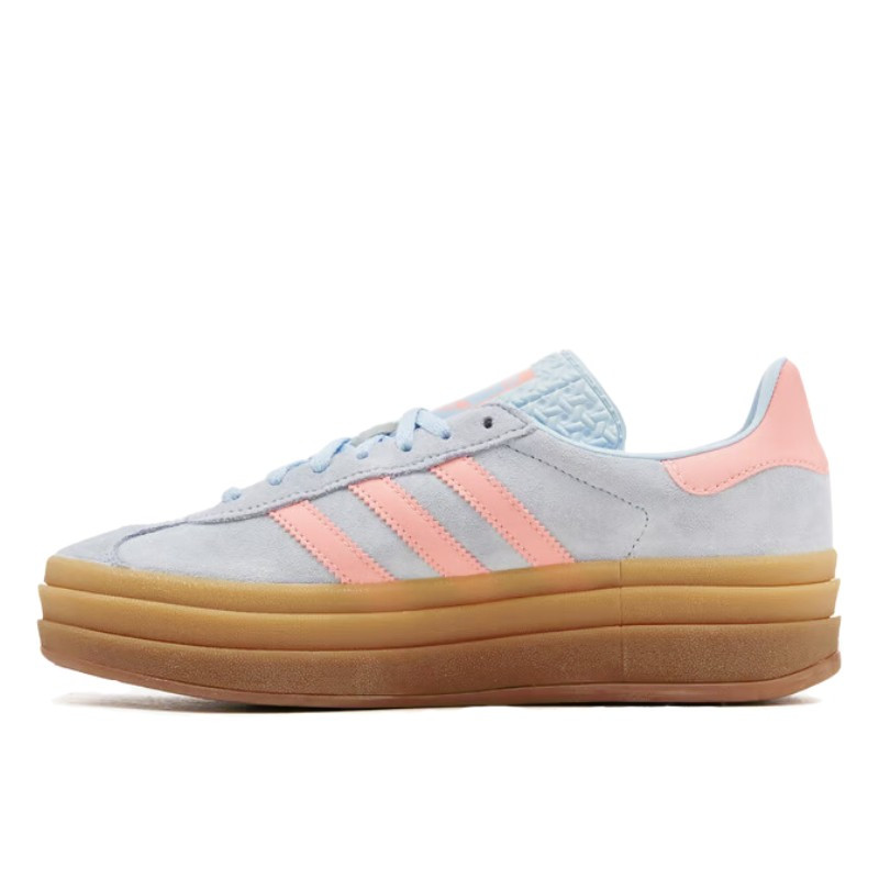 Adidas Gazelle Bold Baby Blue Pink - 1