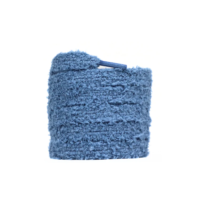 Slaace Lacet Peluche Bleu Nuit - 1