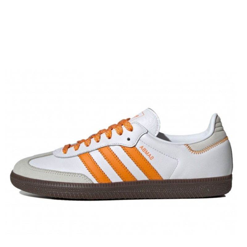 Adidas Samba OG Cloud White Orange - 1