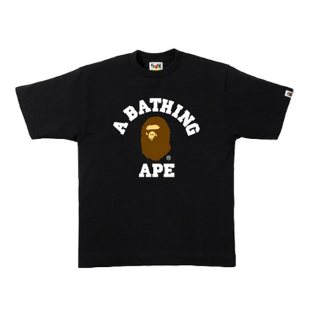 T-shirt BAPE College Black - 1
