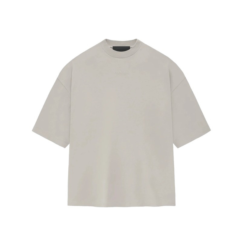 Camiseta Fear of God Essentials Silver Cloud - 1