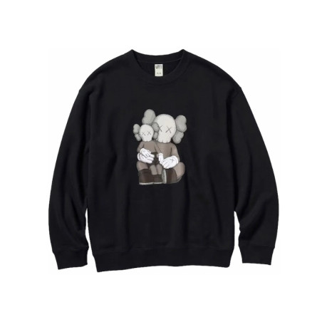 Sweat KAWS x Uniqlo Black - 1