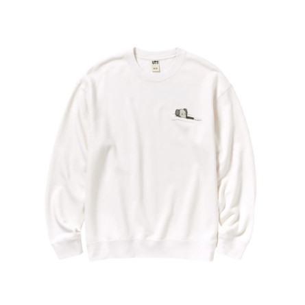 Sweat Kaws X Uniqlo Ocean White FW23 - 1