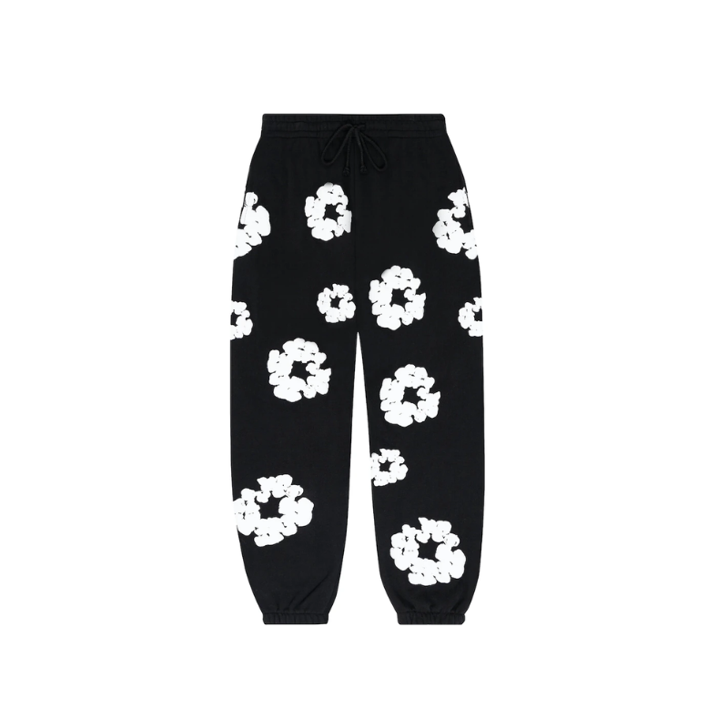 Sweatpants Denim Tears The Cotton Wreath Black - 1