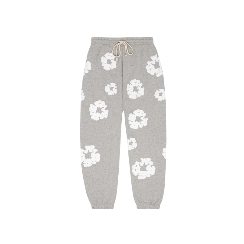 Sweatpants Denim river bomullskransen grå - 1