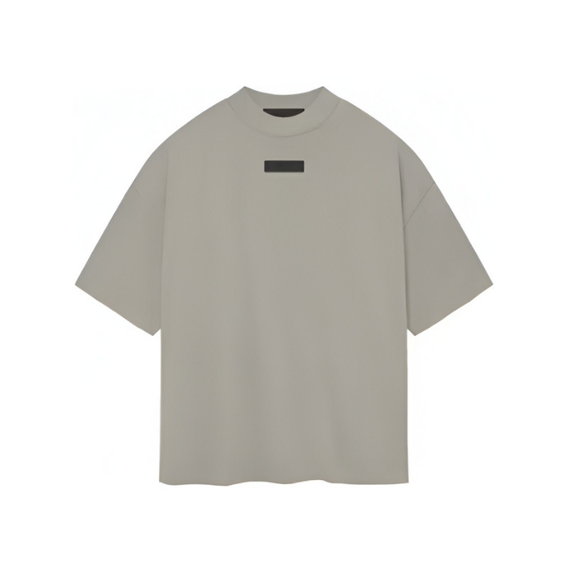 Angst voor God Essentials T-shirt met ronde hals en zegel - 1