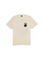 T-shirt Stüssy 8 Ball Pigment Dyed Natural - 1