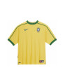 T-shirt Nike Brazil 1998 Reissue Corn Yellow Pine Green Football - 1