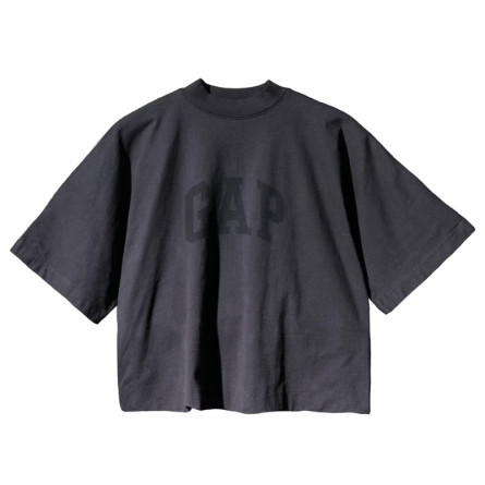 Yeezy Gap Dove camiseta negra sin costuras - 1