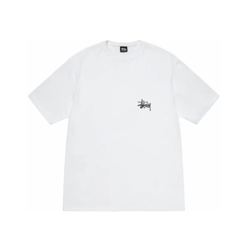Camiseta Stüssy Básica Blanca - 1