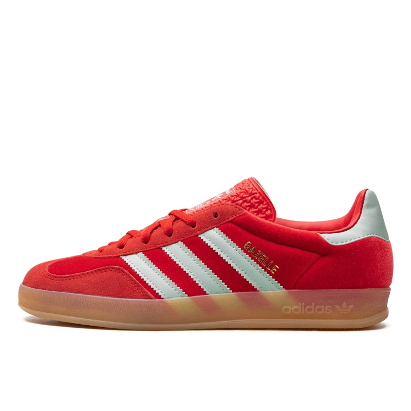 Adidas Gazelle Indoor Better Scarlet Hazy Green - 1