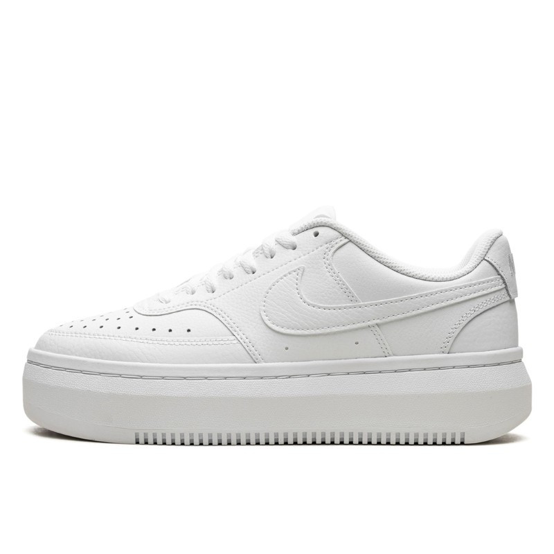 Nike Court Vision Alta Low Triple White - 1