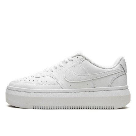 Nike Court Vision Alta Low Triple White - 1