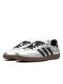 Adidas Samba OG Silver Metallic Black Gum - 2