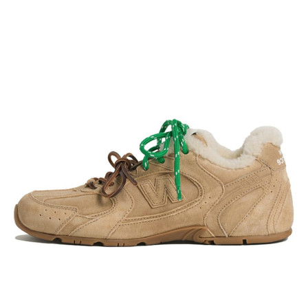 New Balance 530 SL Miu Miu Ecru Shearling - 1