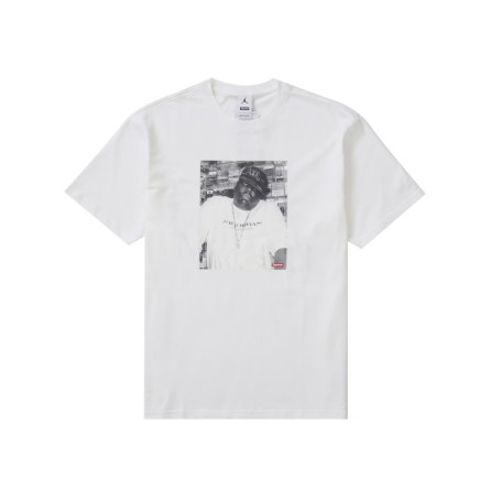 Supreme Jordan Biggie S/S T-shirt White - 1