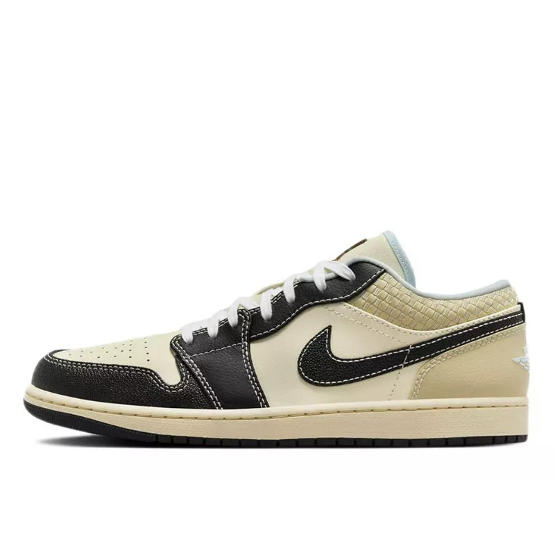 Air Jordan 1 Low SE Coconut Milk Black Muslin - 1
