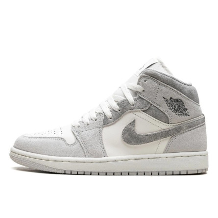 Air Jordan 1 Mid SE Neutral Grey Sail - 2