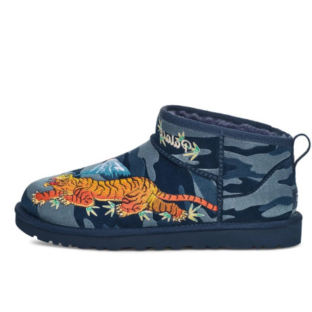 UGG Classic Ultra Mini Boot Palace Navy Camo - 1