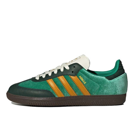 Adidas Samba OG Court Green Preloved Yellow - 1
