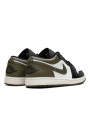 Air Jordan 1 Low Black Toe Medium Olive - 3